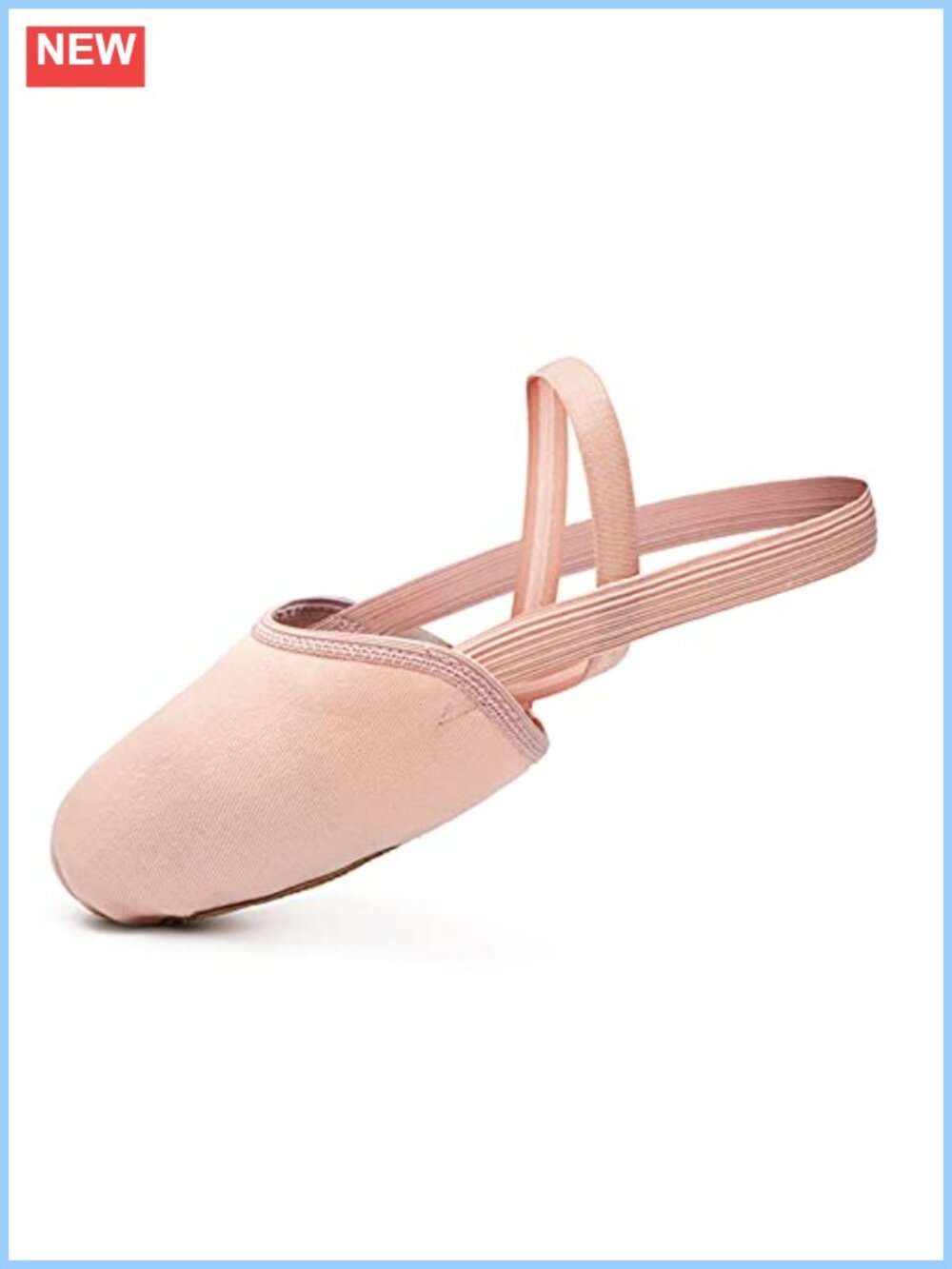 Womens Half Sole Canvas Lyrical Dance Shoes Leather Suede Sole